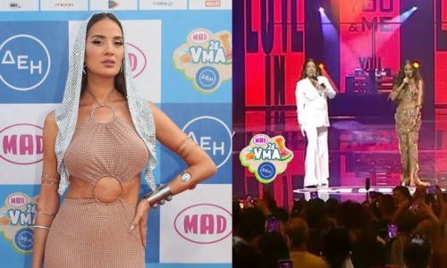 Mad VMA 2026: Άντζελα Δημητρίου και Ρία Ελληνίδου έβαλαν φωτιά στη σκηνή με το «Φταίει o έρωτας»