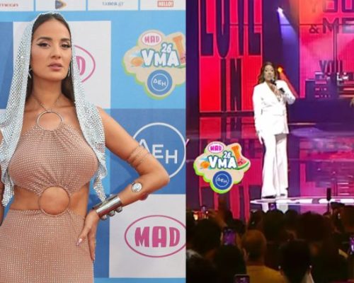 Mad VMA 2026: Άντζελα Δημητρίου και Ρία Ελληνίδου έβαλαν φωτιά στη σκηνή με το «Φταίει o έρωτας»