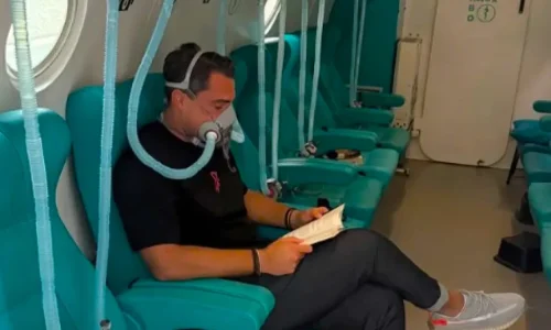 Σάκης Κατσούλης: “1η επίσκεψη σε θάλαμο υπερβαρικού οξυγόνου – Keep going επιθετικά μέχρι την επίλυση του προβλήματος” (Εικόνα)