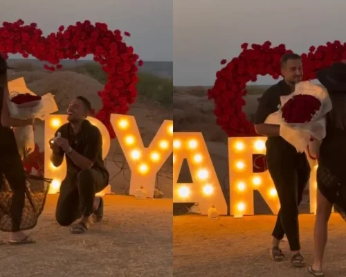 Ο Σάκης Κατσούλης έκανε πρόταση γάμου στη Μαριαλένα Ρουμελιώτη -Το ρομαντικό σκηνικό και το εντυπωσιακό μονόπετρο