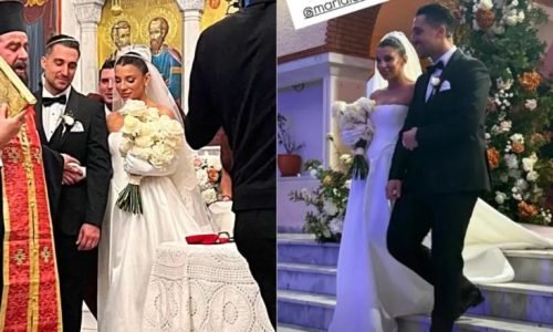 Σάκης Κατσούλης – Μαριαλένα Ρουμελιώτη: Παντρεύτηκαν με θρησκευτικό γάμο λίγο πριν γίνουν γονείς για πρώτη φορά