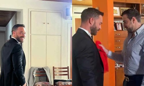 Στέφανος Μιχαήλ: Έγινε γαμπρός – Ακολούθησε το παραδοσιακό έθιμο «Αλλάματα» (Φωτογραφίες)