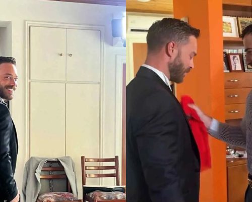 Στέφανος Μιχαήλ: Έγινε γαμπρός – Ακολούθησε το παραδοσιακό έθιμο «Αλλάματα» (Φωτογραφίες)