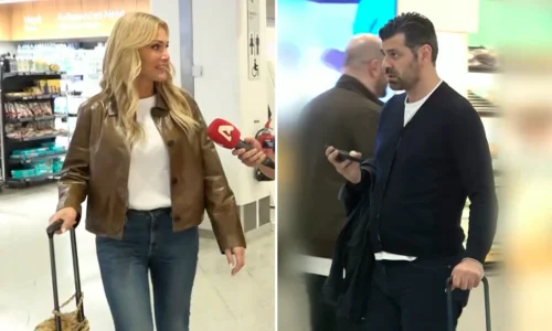 Νατάσα Θεοδωρίδου: Στο αεροδρόμιο με τον Γιάννη Καρυπίδη, δείτε το βίντεο