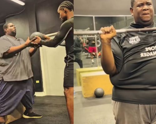 Το απίστευτο βίντεο θέλησης ενός ανθρώπου 254 κιλά – Δείτε το μέχρι το τέλος