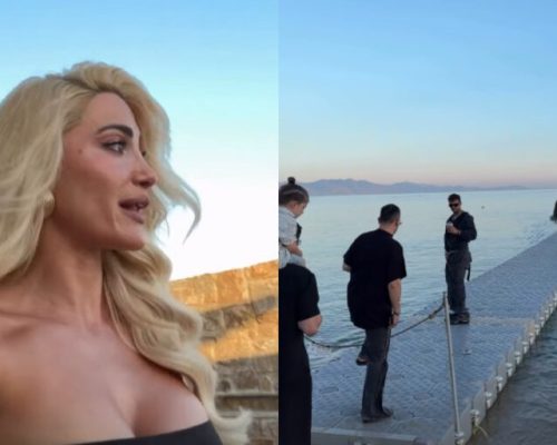 Ιωάννα Τούνη: Σαν σταρ του Χόλιγουντ! Πήγε στον Scorpio της Μυκόνου με θαλάσσιο ταξί για να γλιτώσει την κίνηση (Βίντεο)