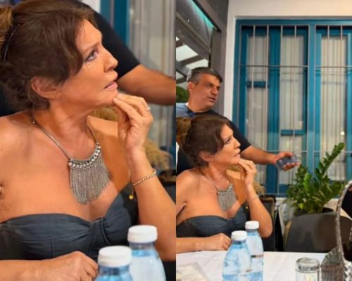 Βάνα Μπάρμπα: Στο ίδιο τραπέζι με τον Νίκο Χριστοδουλίδη – Τι συνέβη στη γιορτή των «Μπλε Ωρών» (φωτογραφίες)