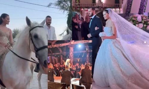Ο γάμος υπερπαραγωγή του γιου των Χούρι στην Αθήνα – Η είσοδος με τα άλογα, ο Αργυρός και η Βίσση
