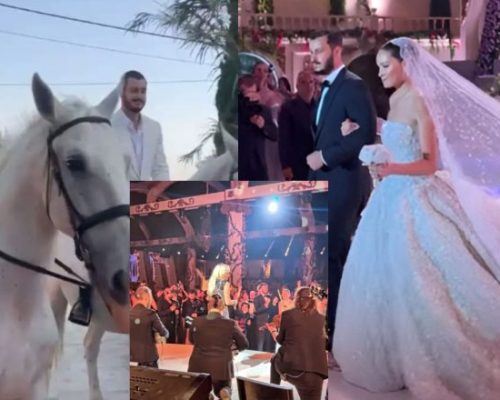 Ο γάμος υπερπαραγωγή του γιου των Χούρι στην Αθήνα – Η είσοδος με τα άλογα, ο Αργυρός και η Βίσση