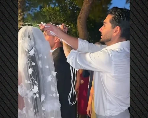 Το βίντεο από τον γάμο της αδερφής του Χρήστου Μάστορα: Κουμπάρος του ζευγαριού ο τραγουδιστής 