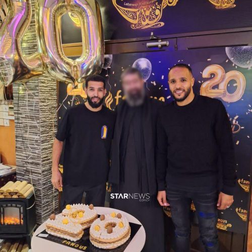 Πασίγνωστος Πάτερ σε εστιατόριο με τους ποδοσφαιριστές του ΑΠΟΕΛ Chebake issam και El Arabi Youssef. (Δείτε φωτογραφία)