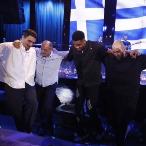 Το Γλέντι της Εθνικής: Ο Σπανούλης με το πούρο, ο Γιάννης στο χορό, ο Λάρι στο τραγούδι (photos, videos)